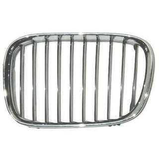 1997-2000 BMW 540 Grille Chrome/Black LH.