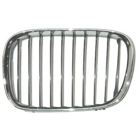 1997-2000 BMW 540 Grille Chrome/Black LH.