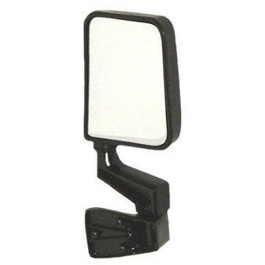 1987-1996 Jeep Wrangler Mirror Manual Black.