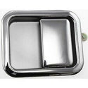LH Front Door Handle Outer Chrome Full Door Type Wrangler 97-06.
