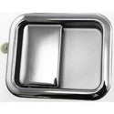 RH Front Door Handle Outer Chrome Full Door Type Wrangler 97-06.