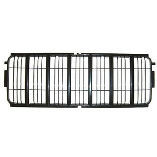 2002-2004 Jeep Liberty Grille Insert Mat Black.