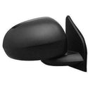 RH Door Mirror Power Non-Heated Textured Black Folding Compass 07-09.