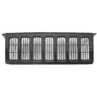 2006-2010 Jeep Commander Grille Black w/Black Molding.