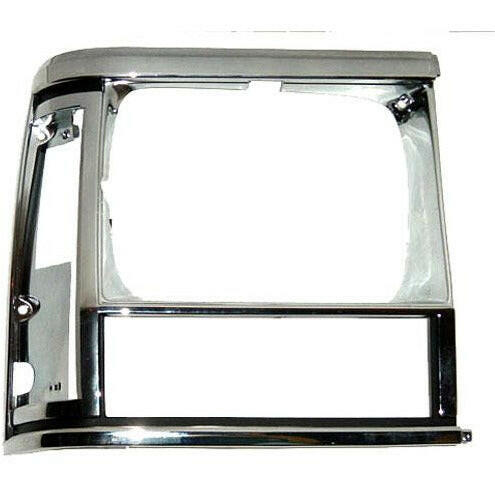 1991-1996 Jeep Wagoneer Headlamp Door RH w/Single Headlamp Chrome/.