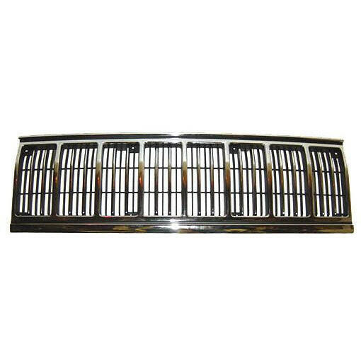 1991-1996 Jeep Cherokee Grille Chrome/Black.