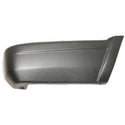 1997-2001 Jeep Cherokee Rear Bumper End RH W/O Country Pkg Mat Textured.