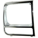 1997-2001 Jeep Cherokee Headlamp Door Chrome RH.