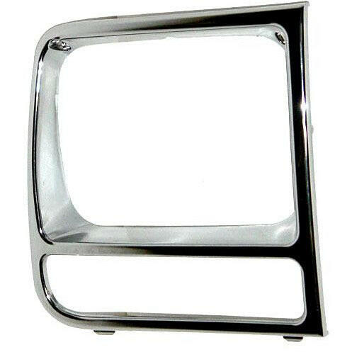 1997-2001 Jeep Cherokee Headlamp Door Chrome RH.