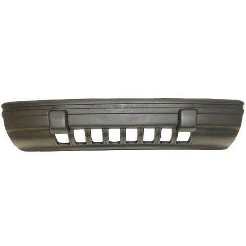 1993-1995 Jeep Grand Cherokee Front Bumper Cover W/O F.L Hole Gray Laredo.