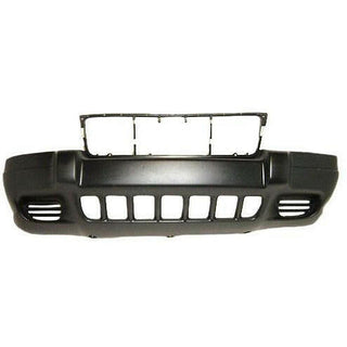 1999-2002 Jeep Grand Cherokee Front Bumper W/O F.L Holes W/O Grille.