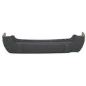 Rear Bumper Cover Textured Gray W/O Hitch Bezel Jeep Grand Cherokee Laredo.