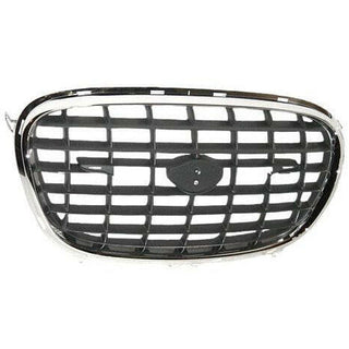 1999-2001 Chrysler LHS Grille Chrome/Dark Gray.