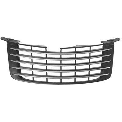 2010 Chrysler PT Cruiser Grille Black w/Chrome - Classic 2 Current Fabrication