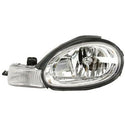 2000-2002 Dodge Neon Headlamp LH W/ Chrome Inner Bezel Neon 00-02.