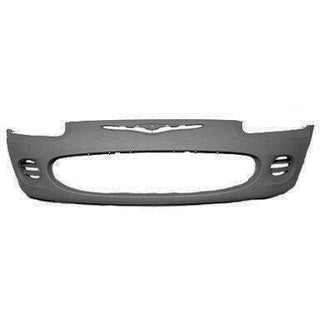 2001-2003 Chrysler Sebring Front Bumper Cover W/O Fog Lamp.