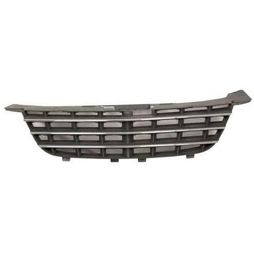 2007-2010 Chrysler Sebring (Sedan/Conv) Grille Silver/Black.