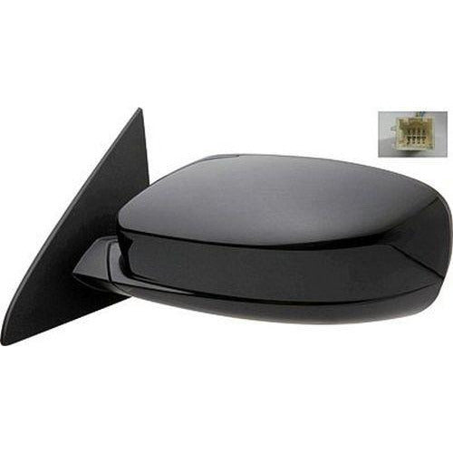 LH Mirror Outside Rear View Sedan Power Heated Black 2011-11 - Classic 2 Current Fabrication
