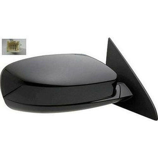 RH Mirror Outside Rear View Sedan Power Heated Black 2011-11.