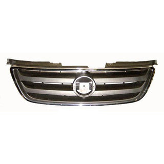 2002-2004 Nissan Altima Grille Chrome/Dark Gray - Classic 2 Current Fabrication
