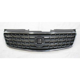 2005-2006 Nissan Altima Grille Chrome/Dark Gray - Classic 2 Current Fabrication