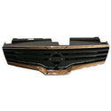 2007-2009 Nissan Altima Grille Chrome/Dark Gray.