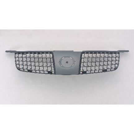 2005-2006 Nissan Sentra Grille Silver/Black - Classic 2 Current Fabrication