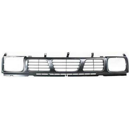 1993-1997 Nissan Pickup (E/SE/XE) Grille Dark Argent.