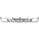1993-1997 Nissan Pickup (E/SE/XE) Grille Chrome/Dark Argent.