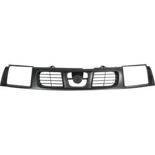 1998-2000 Nissan Frontier Grille Silver/Gray.
