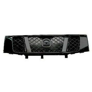 2008-2014 Nissan Titan Grille Black WBlack.