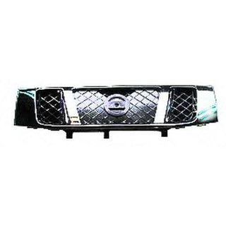 2008-2014 Nissan Titan Grille Black w/Chrome.