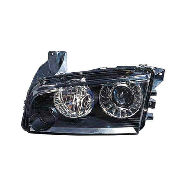 LH Headlamp Assembly Comp Hid Dodge Charger 08-10.