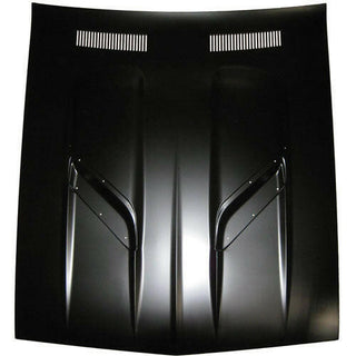 1970-1974 Plymouth Barracuda Hood Dual Scoop.