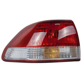 LH Tail Lamp Combination Type Mounted On Rear Body Accord Sedan 01-02.
