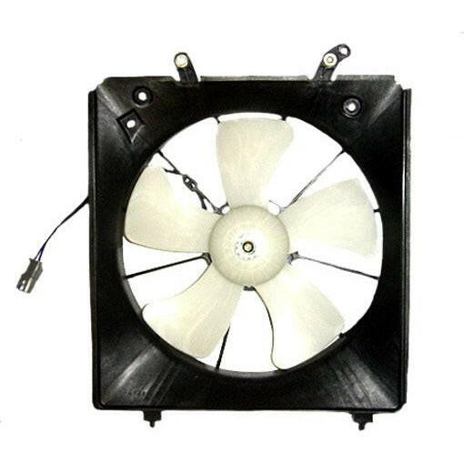 Radiator Cooling Fan Assembly (Blade/Motor/Shroud) 6 Cyl Accord 98-02.