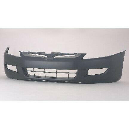 Front Bumper Cover (P) Manual Trans 6Cyl Accord Coupe 03-05.