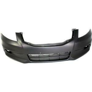 Front Bumper Cover (C) (P) Sedan 6 Cyl W/ Fog Lamp Holes Accord 11-12.