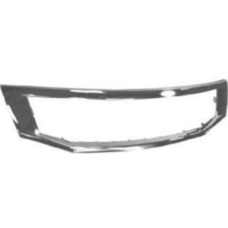2008-2010 Honda Accord Grille Molding Chrome - Classic 2 Current Fabrication