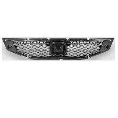 2008-2010 Honda Accord Grille Mat Black.