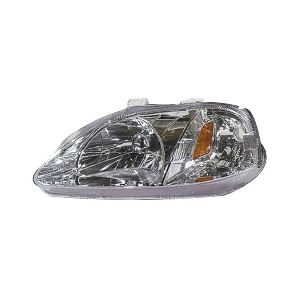 1999-2000 Honda Civic Coupe / Sedan / Hatchback Headlamp LH.