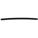 Hood Molding Mat Black (P) Honda Civic Coupe 01-05.
