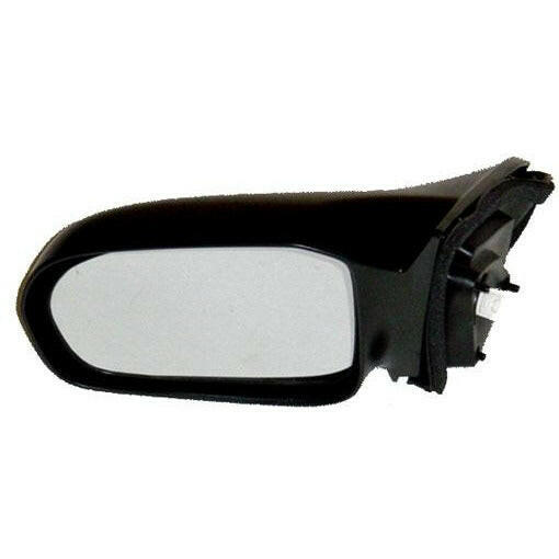 LH Door Mirror Power Non-Heated Black Non-Folding Honda Civic LX Coupe.