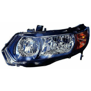 2008-2009 Honda Civic Coupe/Sedan/Hatchback Headlamp Lens/Housing LH.