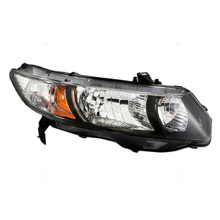 2008-2009 Honda Civic Coupe/Sedan/Hatchback Headlamp Lens/Housing RH.