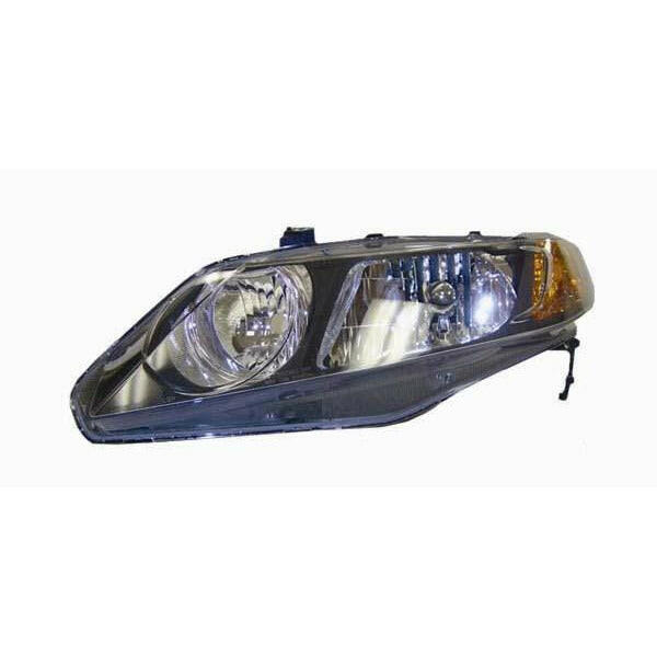 2006-2008 Honda Civic Coupe / Sedan / Hatchback Headlamp LH (NSF).