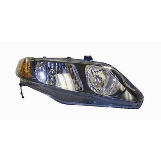 2006-2008 Honda Civic Coupe / Sedan / Hatchback Headlamp RH (NSF).
