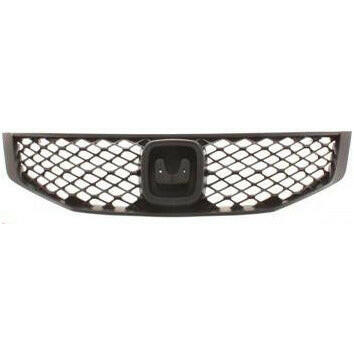 2009-2011 Honda Civic Coupe / Sedan / Hatchback Grille Mat Black.