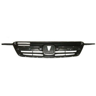 2002-2004 Honda CR-V Grille Mat Black.