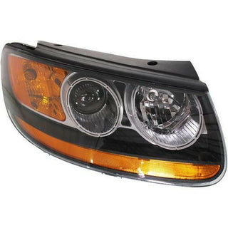 2010-2012 Hyundai Santa Fe Headlamp Assembly RH.